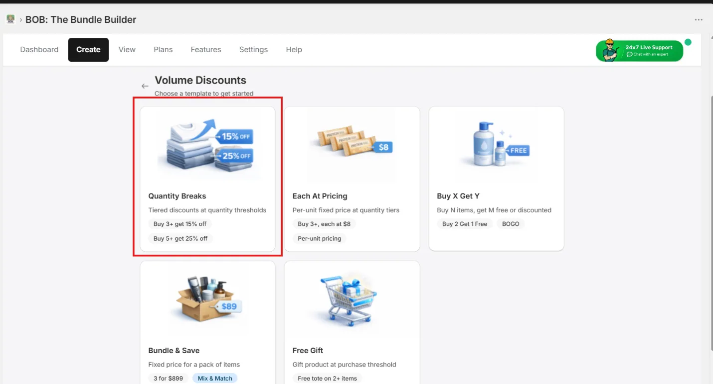 Choose a discount strategy